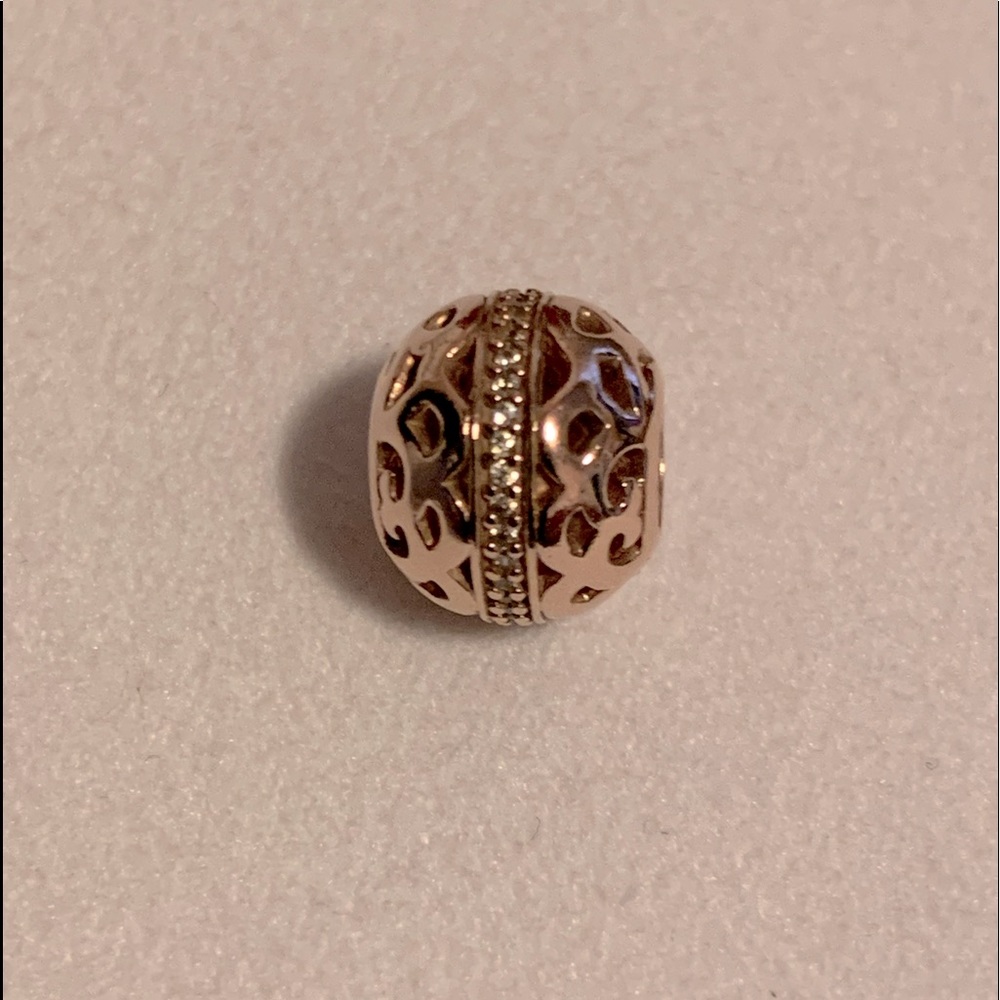 Pandora Center of Attention Charm, Rose Gold
